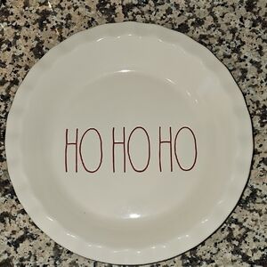 Festive Cream Pie Plate